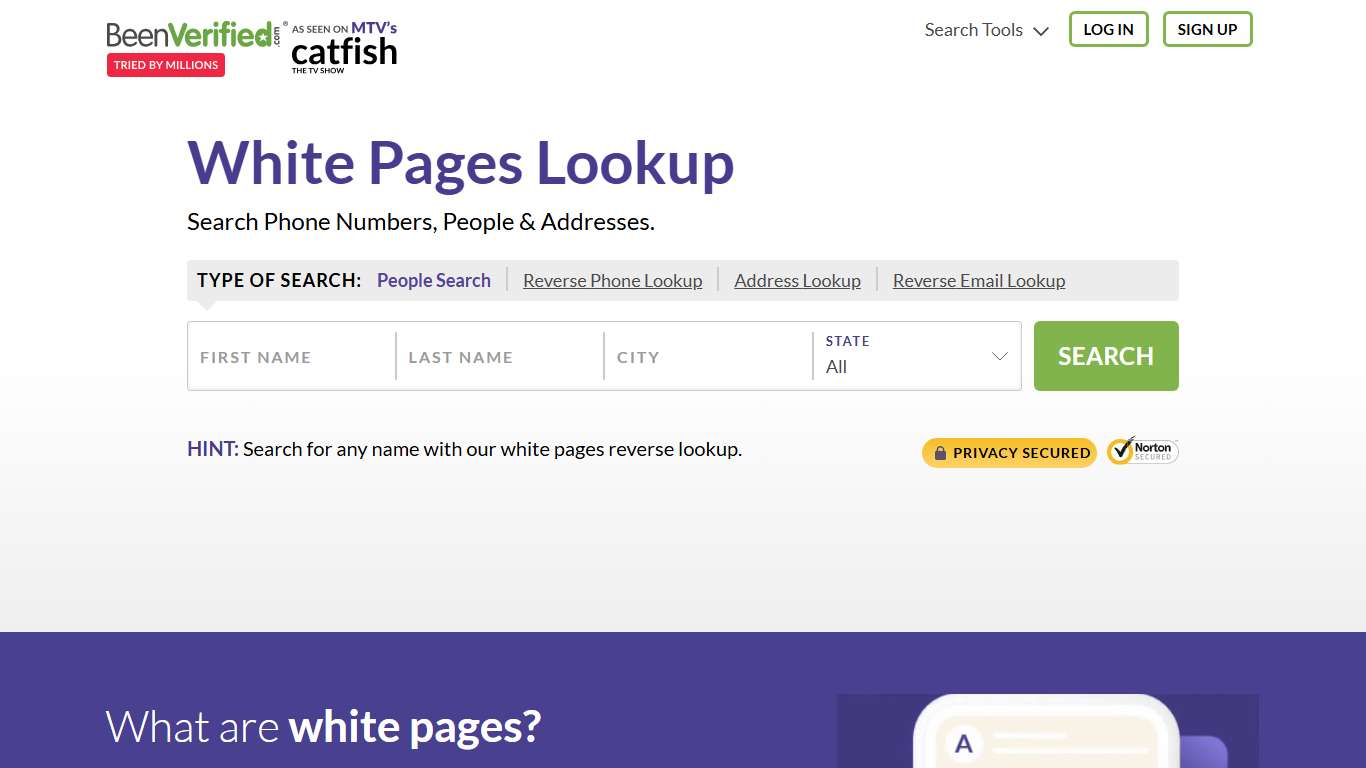 White Pages Lookup | BeenVerified
